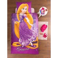 Özdilek Princess Cindirella - Rapunzel Tek Kişilik Disney Lisanslı Çift Taraflı Çocuk Nevresim Takım