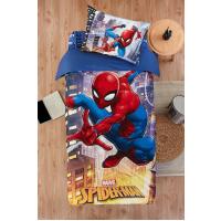 Özdilek Spiderman Night Erkek Tek Kişilik Disney Lisanslı Nevresim Takımı
