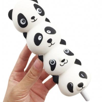 Panda Squishy Yumuşak Tükenmez Kalem
