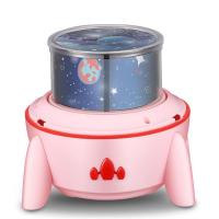 Roket Satürn ve Gezegenler Projeksiyon Çocuk Odası Gece Lambası