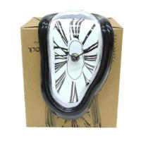 Salvador Dali Melting Clock Eriyen Saat Siyah