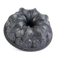 ThermoAD Taç Şekilli Alüminyum Döküm Granit Kek Kalıbı 24 Cm