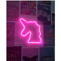 Unicorn Neon Duvar Lambası