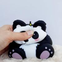 Yumuşacık Squishy Panda Anahtarlık Orta