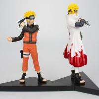 Anime Naruto Shippuden Minato Namikaze & İtachi Uchia Aksiyon Figür Seti 2'li 17 Cm