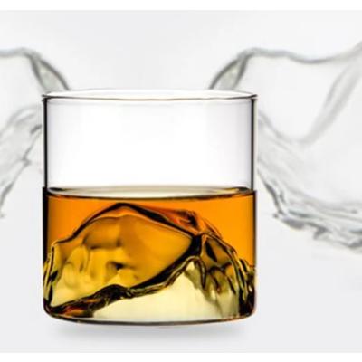 Buzdağı Görünümlü Viski Shot Bardağı 