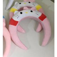 Hello Kitty Tasarımlı Peluş Taç Kırmızı Pembe 1 Adet