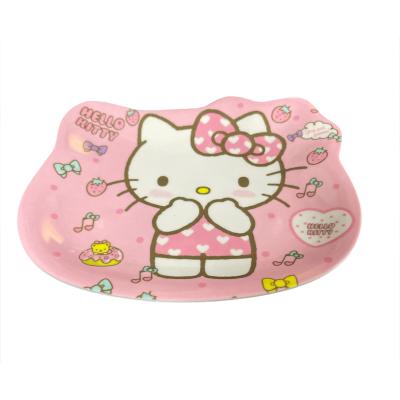 Kalpli Hello Kitty Mini Melamin Çok Amaçlı Tabak