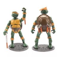 Ninja Kaplumbağalar Rafael, Donatello, Leonardo, Michelangelo Aksiyon Figür Seti 4'lü 18 Cm