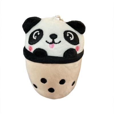 Sevimli Panda Peluş Dondurma Anahtarlık