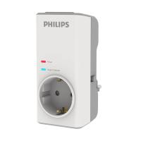 Philips CHP7010W Tekli Akım Korumalı Priz 1140JUL Aşırı Gerilim Korumalı Beyaz