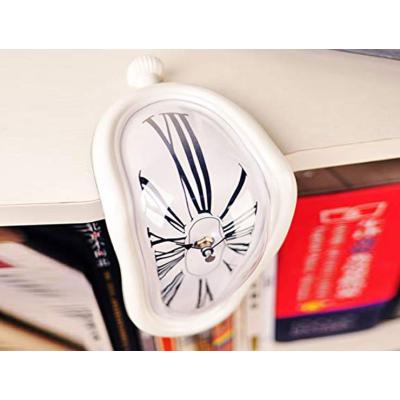 Salvador Dali Melting Clock Eriyen Saat Beyaz