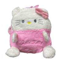 Sanrio Hello Kitty Peluş Pembe Sırt Çantası