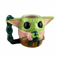 Star Wars Mandalorian Child Baby Yoda Grogu 3D Tasarım Kupa Bardak