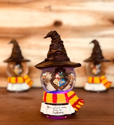 Harry Potter Özel Tasarım Hogwarts Renk Değiştiren Kar Küresi