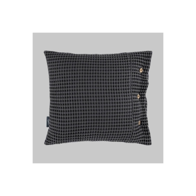 Sarev Polendia Gri Pamuk Dekoratif Kırlent 45*45 cm