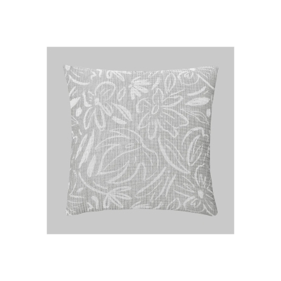 Sarev Zepia Gri Pamuk Dekoratif Kırlent 45*45 cm