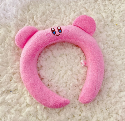 Sevimli Kirby Tasarımlı Peluş Taç