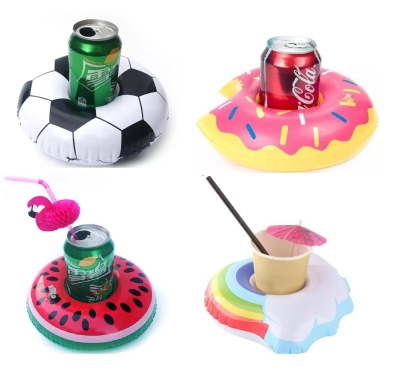 4lü Şişme Havuz Deniz Bardak Tutucu Float Bar Seti