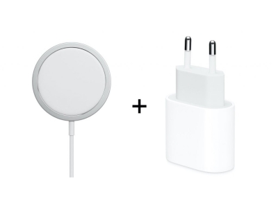 Apple 20W Usb-C Orijinal Güç Adaptörü + Apple Magsafe Sarj Cihazı Seti