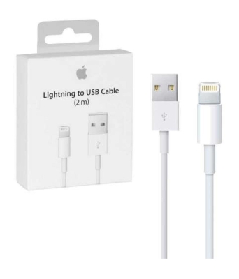 Apple Iphone X XS XR 8 7 6 5S SE 6S Max Plus Lightning Orijinal Şarj Data Kablosu (2 Metre)