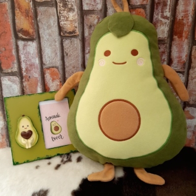 Avokado Yastık ve Çerçeve Seti