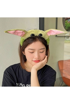 Baby Yoda Peluş Taç Saç Aksesuarı Baby Yoda Saç Bandı