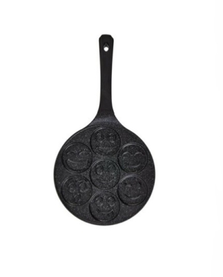Brondoff Smile Emoji Pankek Tavası Gri