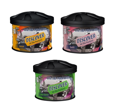 Discover Mini Car Gel Oto Kokusu Parfümü 3 Seçenekli