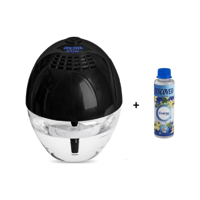 Discover Sihirli Küre Hava Temizleme Makinesi Işıksız Siyah + 1 Adet Energy Solüsyonu