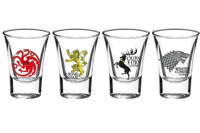 Game of Thrones 4'lü Shot Bardak Seti