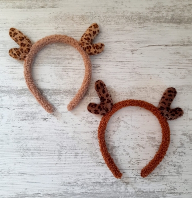 Geyik Boynuzlu Peluş Taç