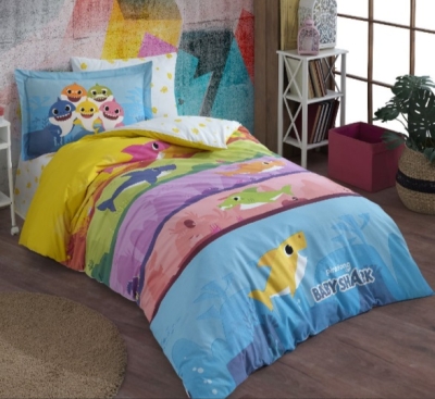 Hobby Baby Shark 2 Tek Kişilik Lisanslı Nevresim Takımı