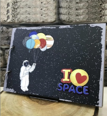 Kendin Yap Fotoğraf Albümü Uzay Astronot