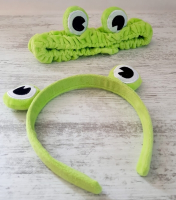 Kpop Kurbağa Gözlü Bandana Ve Saç Bandı Seti