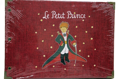 Küçük Prens Kumaş Baskılı Albüm Bordo