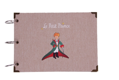 Küçük Prens Kumaş Baskılı Albüm Pembe