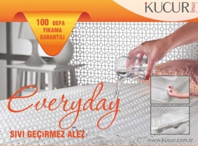 Kucur 180x200 Kapitone Sıvı Geçirmez Alez