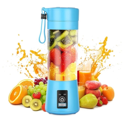 Mini Portatif Taşınabilir Mobil Kişisel USB Şarjlı Blender Shaker 380 Ml