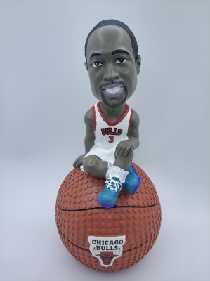 NBA Chicago Bulls Dwyane Wade Jersey Figür Kumbara