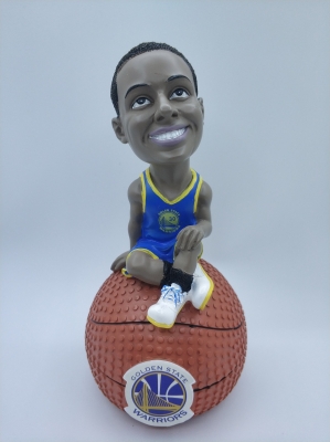 NBA Golden State Warriors Dwyane Stephen Curry Figür Kumbara