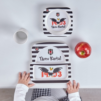 Neva Beşiktaş Lisanslı 3 Parça Mama Takımı