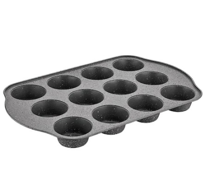 Noble Life Granit 12'li Muffin Kalıbı Fırın Tepsisi