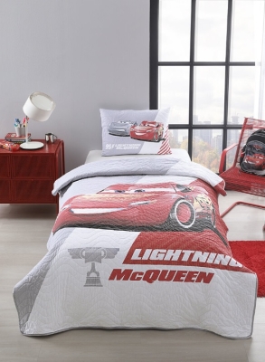 Özdilek Cars Piston Cup Tek Kişilik Disney Lisanslı Çocuk Yatak Örtüsü