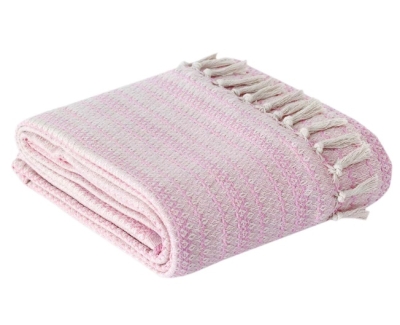 Özdilek Elit Lüks Örtü Pike Açık Pembe