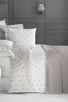 Sarev Eva Marley Çift Kişilik Pikeli Nevresim Takımı V1