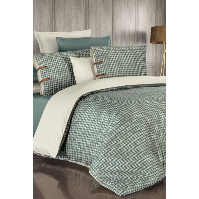 Sarev Philip V1 King Size Pamuk Saten Nevresim Takımı