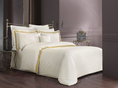 Sarev Rabino V3 Percale Çift Kişilik Pamuk Saten Nevresim Takımı