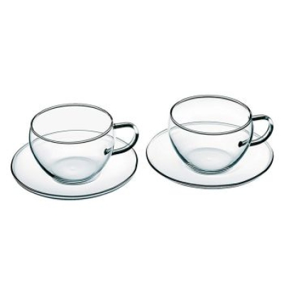 Simax 4Lü Kahve Tabaklı Fincan Seti
