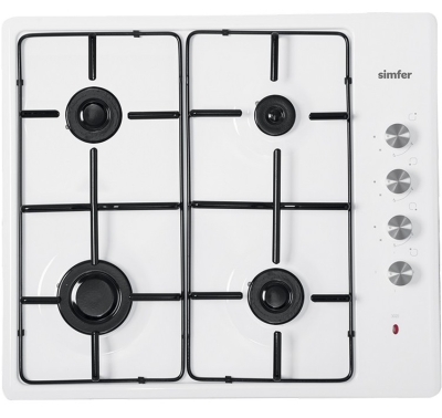 Simfer 3010 N 4g Bizote Set Üstü Beyaz Ocak (Doğalgaz)